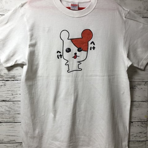 Tシャツ　何？ハム太郎？　男女兼用　Ｍサイズ