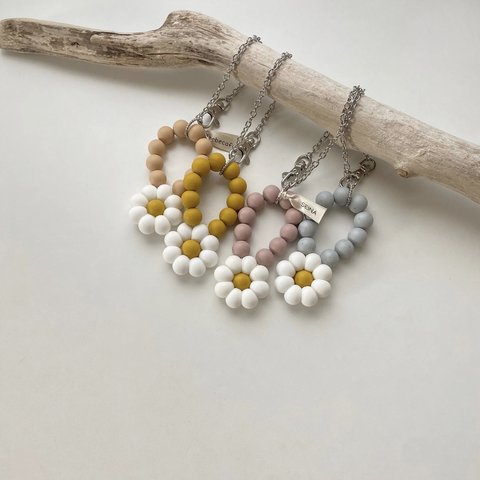 daisy key holder 【name ribbon付!】