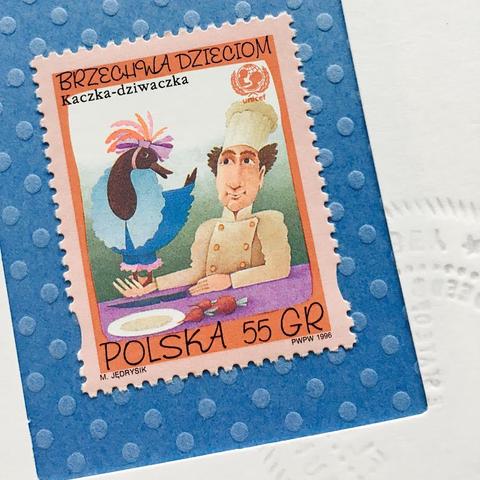 ちいさなartmuseum　Poland　stamp　2set