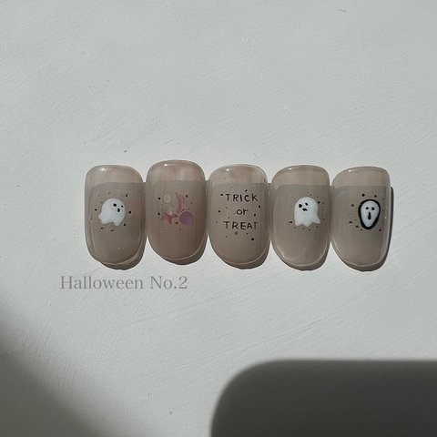 Halloween No.2           ハロウィンネイル