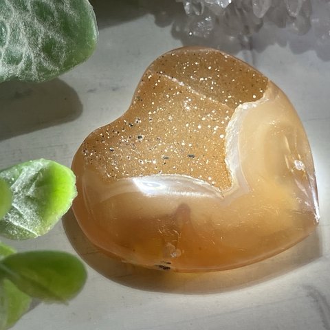 浄化用アゲート✨　 瑪瑙 水晶　クラスター　ジオード　原石　ハート