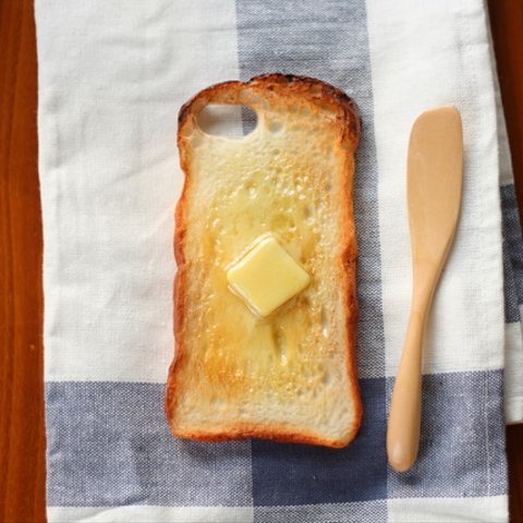 〈iPhone6plus/6splusスマホケース〉妖精のバタートースト