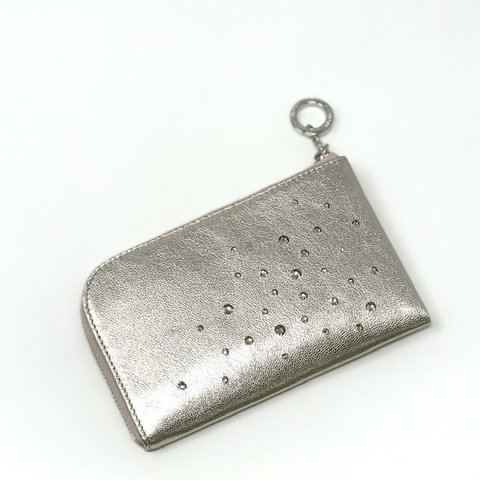 GS−563 ジギー　シャインピンクです　#コンパクトお財布　綺麗なお財布です。