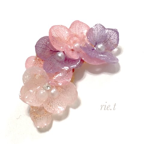 【rie.t】紫陽花♡イヤーカフ