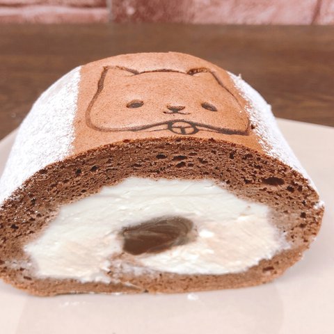 ✴︎手作りココアシフォンロールケーキ4個セット✴︎