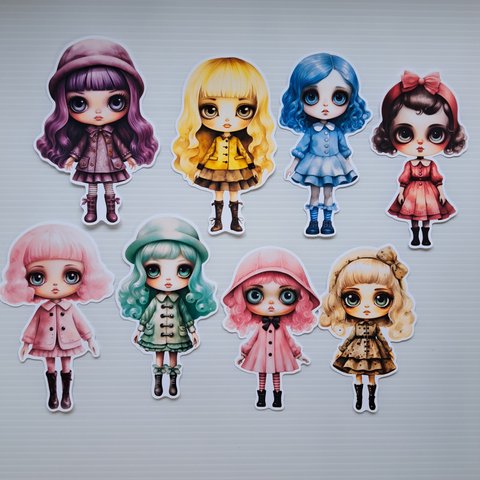 (再販×6)Big eye dollダイカット♡