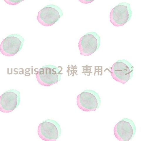 usagisans2様 専用ページ