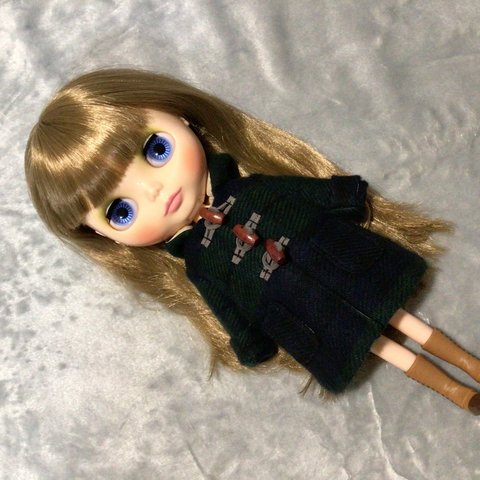 ダッフルコートのみ　ブラックウォッチ　ブライス　アウトフィット　ドール服