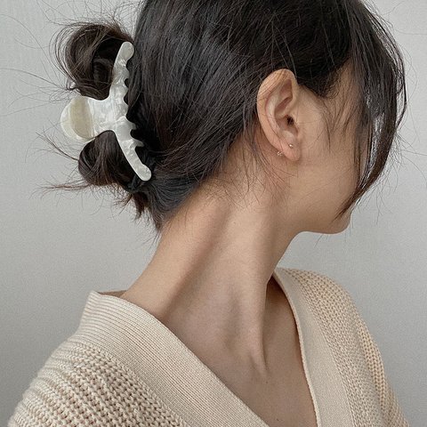 【在庫処分 数限定セール￥399】韓国ファッション　ヘアクリップ 　ヘアアクセサリー　-7024