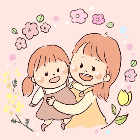 似顔絵イラストオーダー【2人以上】