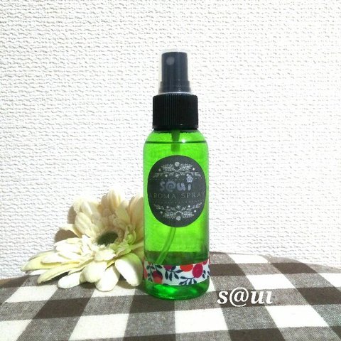 お花と柑橘のアロマスプレー♪100ml