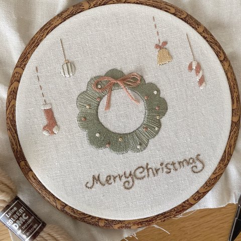 【刺繍キット】Merry Christmas🎄