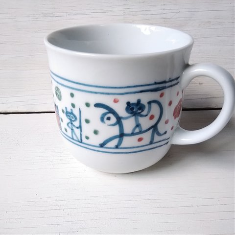 チェコ風コーヒーカップ