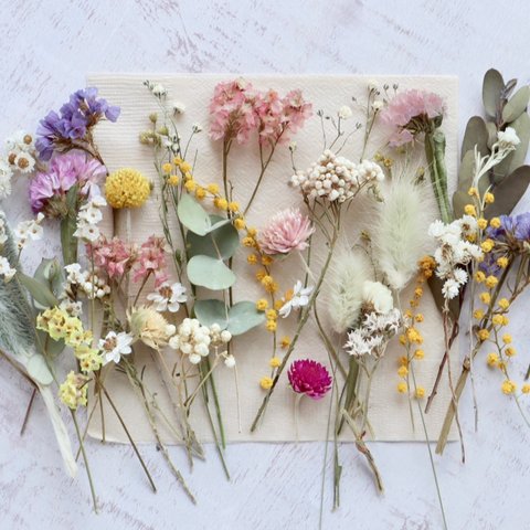 【花材】繊細！小さな小花の花材セット　ウェディング　結婚式