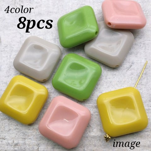 【acrc3793brsr】square beads