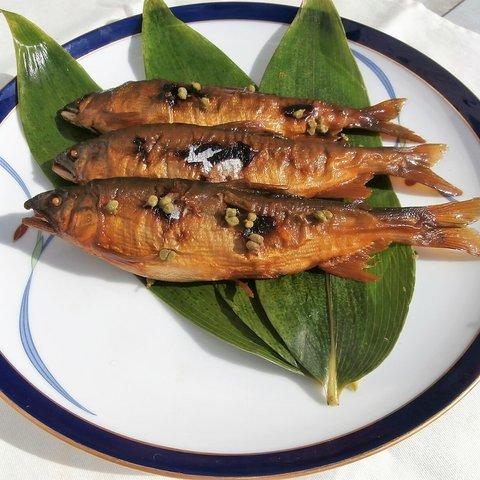 子持ち鮎の甘露煮