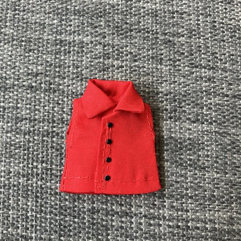 オビツ11 ノースリーブシャツ　red