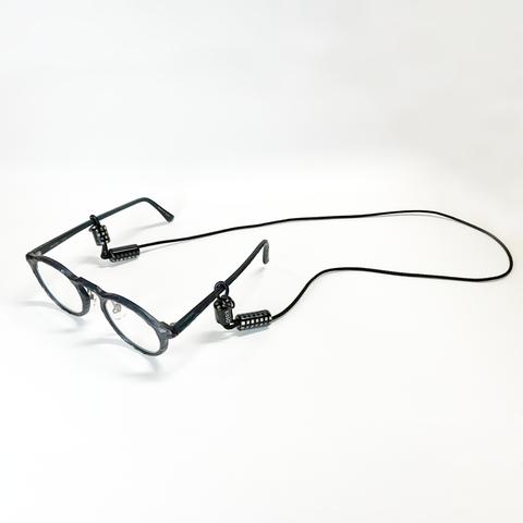 Glasses & Mask Cord  グラス&マスクコード  ＜Legare＞（370 black raden）