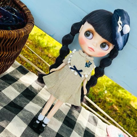 ○受注生産○Blythe outfit ꔛ♥スクールガール風ワンピースセットꔛ♥supipi39