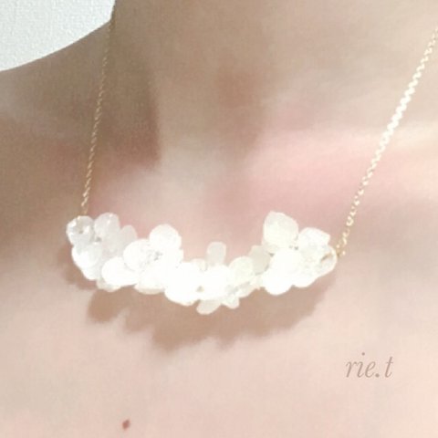 【rie.t】アナベル♡ネックレス