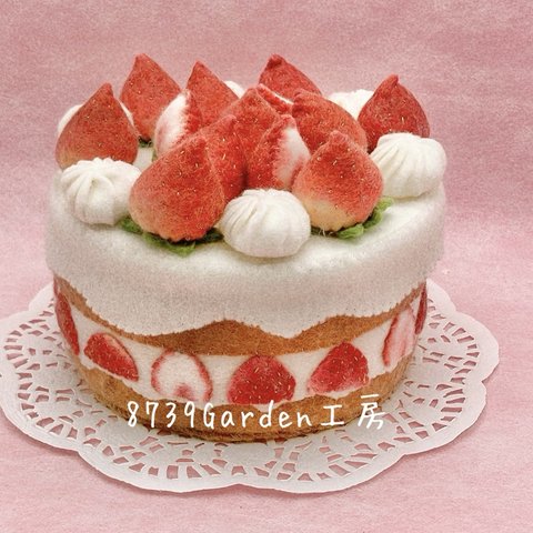 フェルトケーキ🍓苺　B-29