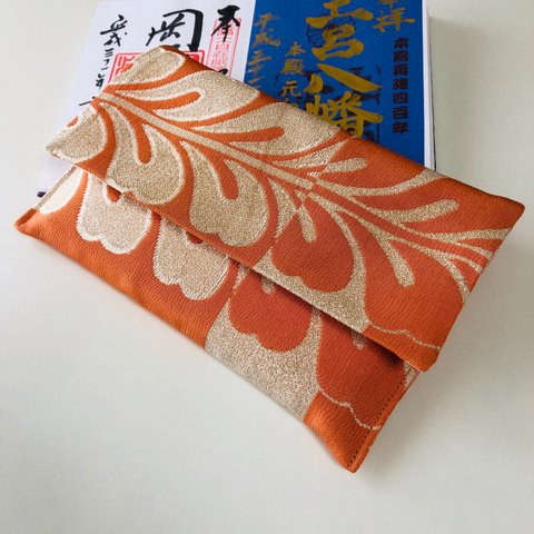 ✨SALE✨開けると紅葉が舞う御朱印帳ケース(大)