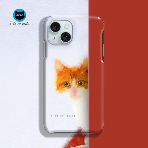 猫 スマホケース A171