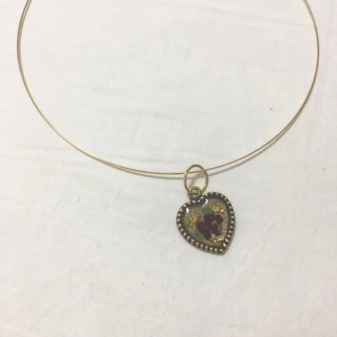 vintage rose  choker