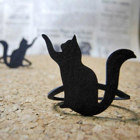 【送料￥84】 黒猫（クロネコ）登場！猫のブックマーク・黒
