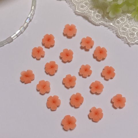 小さな花 小花 ネイル ミニ サイズ 樹脂 レジン素材 材料 イヤーカフ に 8