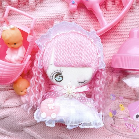 “Babu Babu Baby Doll” ミニドール 人形