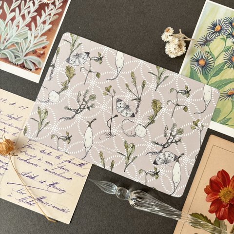 Plante sur papier「春を待ち侘びて」ポストカード3枚セット
