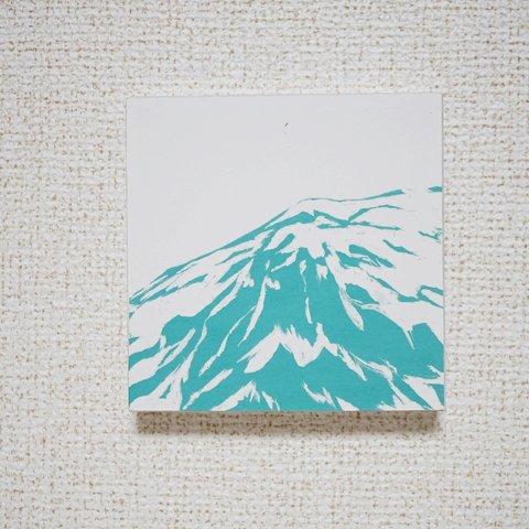 山　アートパネル１０ｃｍ×１０ｃｍ