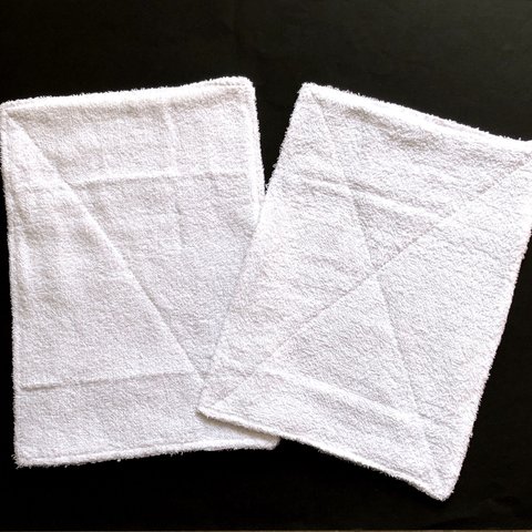 🤍子供も使いやすい雑巾　2枚組