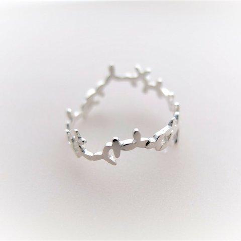 ～葉を纏う～foglia silver ring 