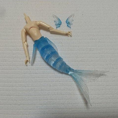 【即納】人魚素体 空クリア/ホワイティ 1/6 21センチ