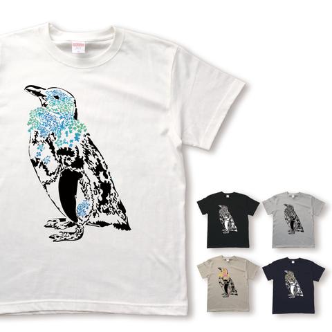 フラワーアイペンギンのTシャツ