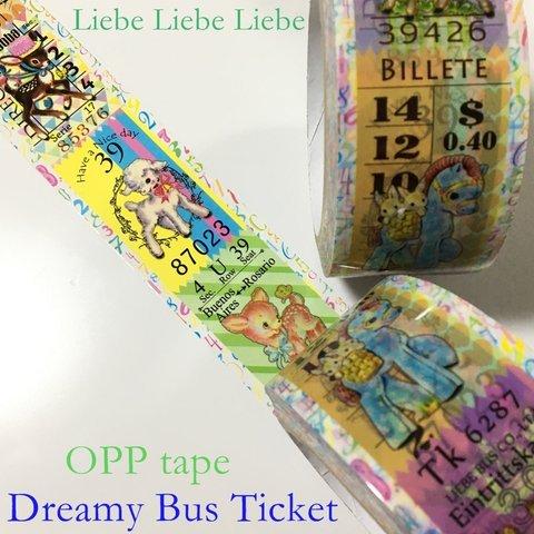 ＯＰＰテープ「Dreamy Bus Ticket」