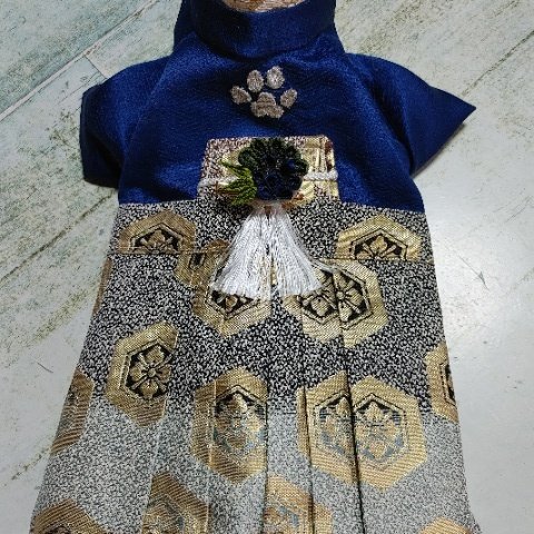 [nacchily101様専用]🐶小型犬袴　ブローチ🐶