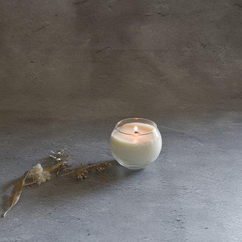 「Petit lumière  / Lavender & Eucalyptus」 Scented candle 《受注制作》