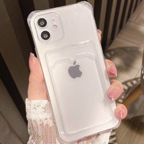 〔クリア〕iPhoneケース