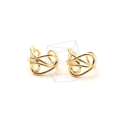 ERG-1763-G【2個入り】ラウンドイヤーカフ/Round Earcuffs Earrings