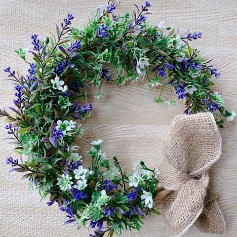lavender botanical wreath⭐︎NO.134