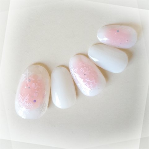 Cheek Nail❄Pink