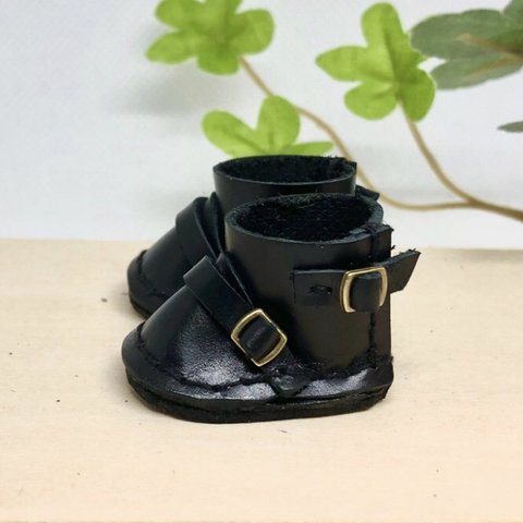 森き　ぬい用靴エンジニアブーツ　miniature  boots.