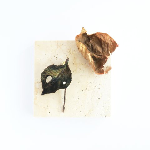 Brooch. ブローチ " Fallen leaf.　no,01. " | 落ち葉のブローチ |