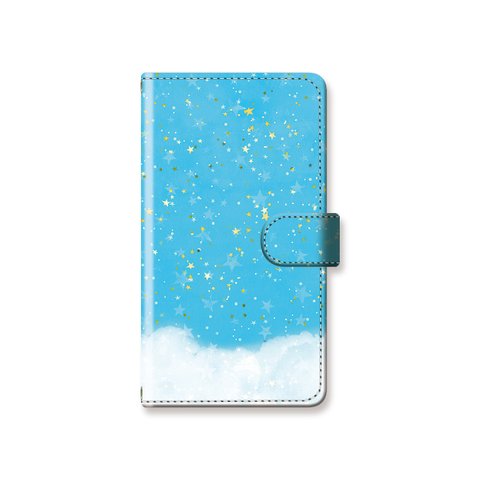 【受注生産】『Wonderful starry sky』手帳型/スマホケース/iPhone/Android/Xperia/Galaxy/AQUOS/ARROWS/多機種対応