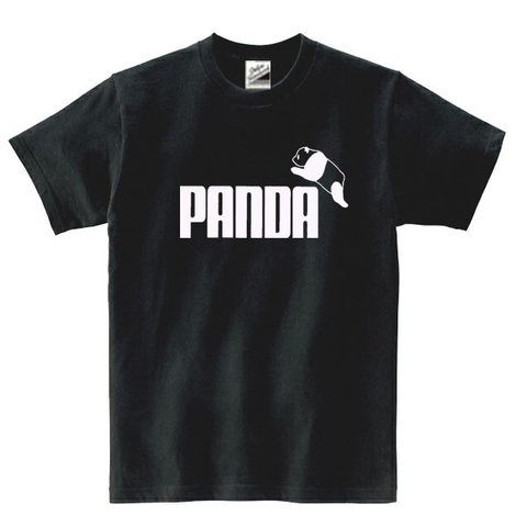 【パロディ/半袖】PANDAジャンプ 半袖Tシャツ 面白い おもしろ プレゼント 