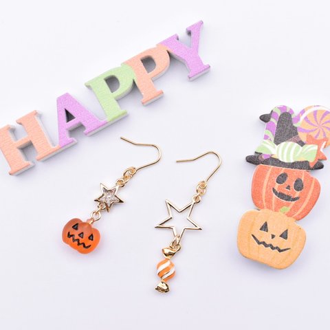 🎃パンプキン＆キャンディのHappy Halloween🍬