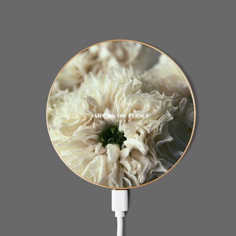 Mobile Battery #064 <white flower>